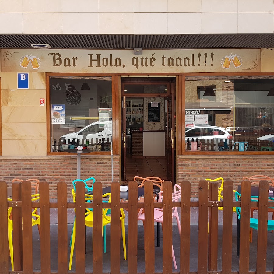 Bar Hola, qué taaal!!!